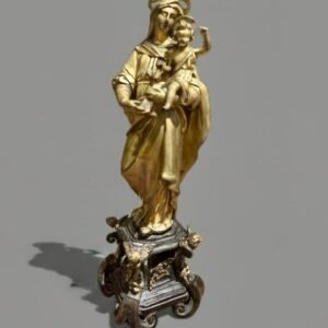 Madonna in bronzo dorato
